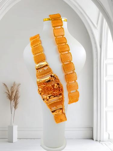 حزام السبيكه مطلي ذهب عيار 21