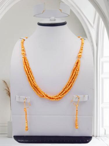 عقد الهبه المميز في تصميه تصميم فخم مطليه ذهب عيار...