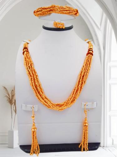 عقد الهبه المميز في تصميه تصميم فخم مطليه ذهب عيار...