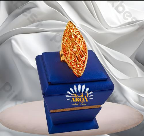 خاتم ساده مطلي