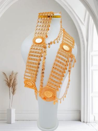 حزام السبيكه مطلي ذهب مطابق لذهب عيار 21