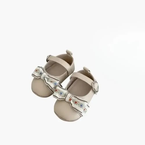 حذاء أطفال بناتي بفيونكة أنيقة | متعدد الالوان