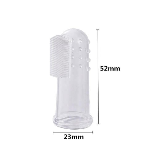 طقم عضاضات سيليكون 4 قطع مع قفاز - عدة الوان