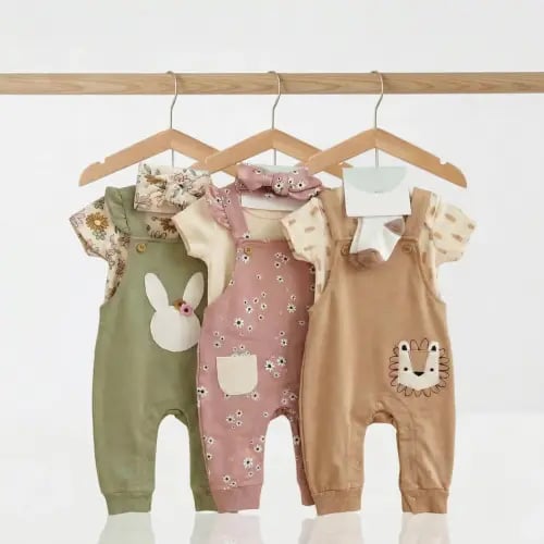 طقم من ثلاث قطع بودي سوت دنغري - متعدد الاوان