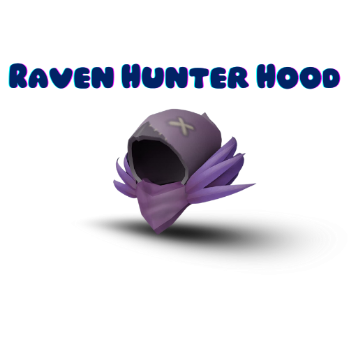 غطاء رأس الصياد الغامض - Raven Hunter Hood