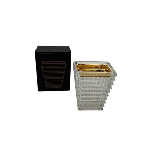 مبخرة كريستال–تصميم مودرن متدرج بلمسة ذهبية