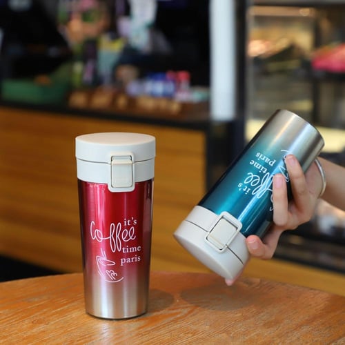 كوب قهوة محمول حافظ للحرارة ستانلس ستيل 500ml