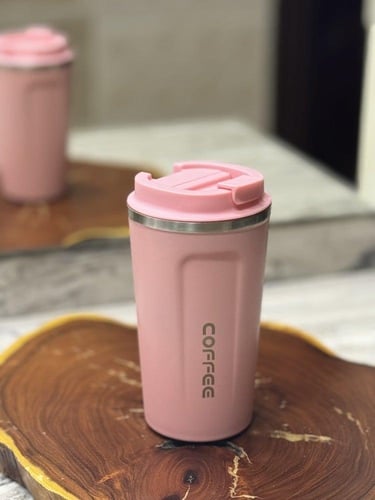 كوب قهوة محمول حافظ للحرارة ستانلس ستيل 500ml