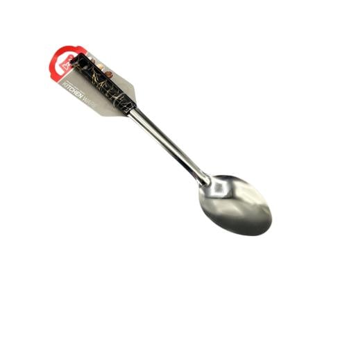 مغرفة المطبخ كبير من الاستانلس استيل