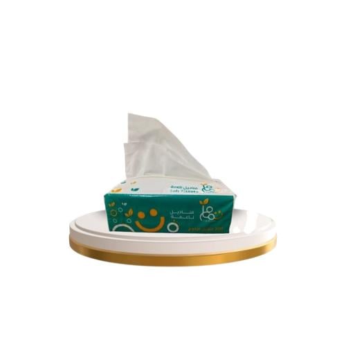 مناديل تمام ناعمه 160 منديل مزودج 5×10=50 شده