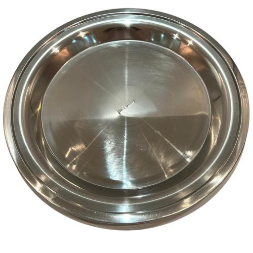 صحن تباسي استيل هندي مقاس 50