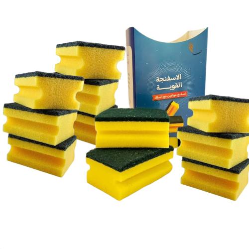 الإسفنجة القوية لتنظيف الأواني مع سلك عدد 18 حبة –...