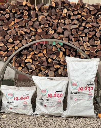 حطب موفور أفريقي طبيعي–100% حجم 20 كيلو
