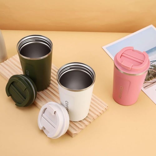 كوب قهوة محمول حافظ للحرارة ستانلس ستيل 500ml