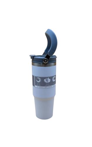 كوب حافظ للحرارة استيل 900 مل–تصميم أنيق متعدد الأ...