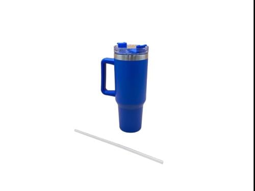 كوب حافظ للحرارة استيل900مل–بنقبض متعدد الألوان