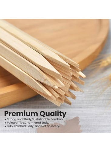 أعواد خشب عريضة للشواء 30cm