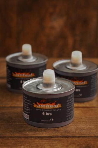 مجموعة من شمع تسخين للبوفيه والرحلات يدوم 6 ساعات...