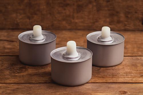 مجموعة من شمع تسخين للبوفيه والرحلات يدوم طويلا 3...