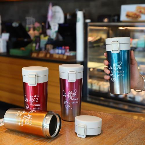 كوب قهوة محمول حافظ للحرارة ستانلس ستيل 500ml