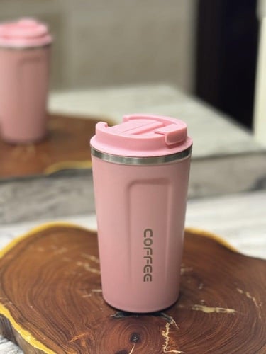 كوب قهوة محمول حافظ للحرارة ستانلس ستيل 500ml