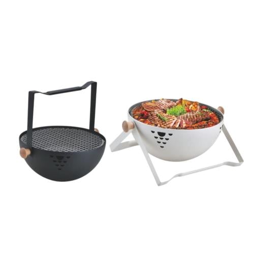 شواية رحلات وكشتات كروية محمولة