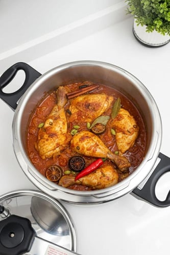 قدر ضغط ألمنيوم-مقاسات متعددة (3 لتر إلى 15 لتر)