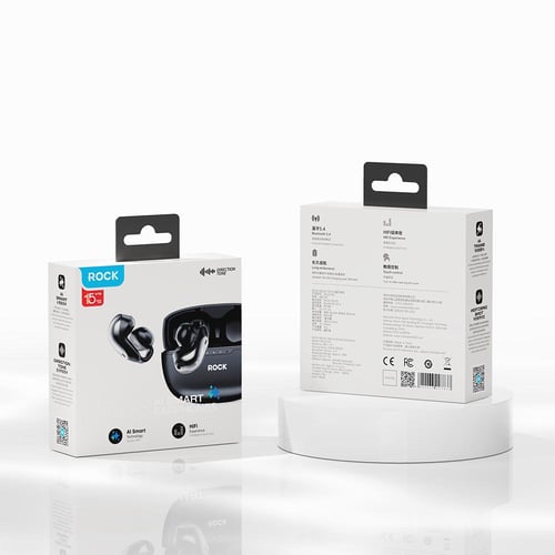 سماعات روك ROCK EB200 TWS الجديدة 1+1 مجانا