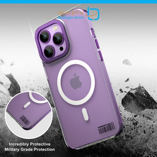 يونغ كيت تك - كفر حماية ماج سيف ايفون 14 بروماكس /...