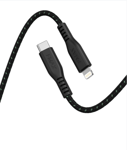 FMAX-كيبل ايفون تايب سى تو لايتينق بطول 1.2 معتمد...