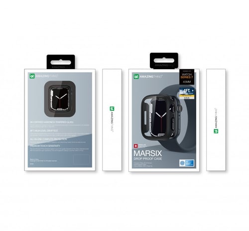 AMAZINGthing - كفر حماية لساعة ابل سلسلة 7 مقاس 45...