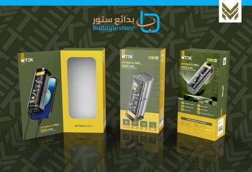 MTEK - بطارية بسعة 20 الف ملي امبير بقوة 22.5 واط...