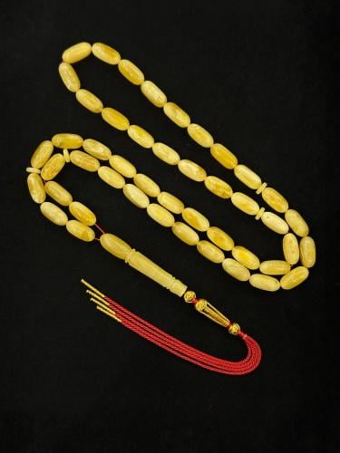 سبحة كهرمان طبيعي