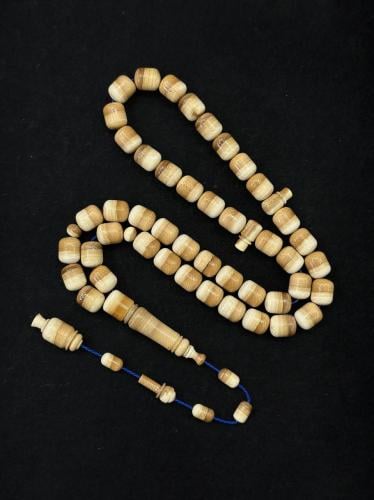 سبحة عاج ماموث طبيعي