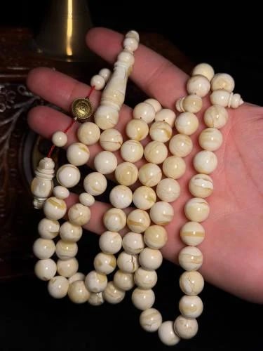 natural amber rosary