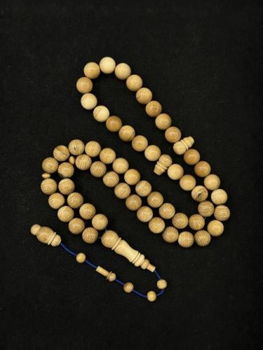 سبحة عاج ماموث طبيعي