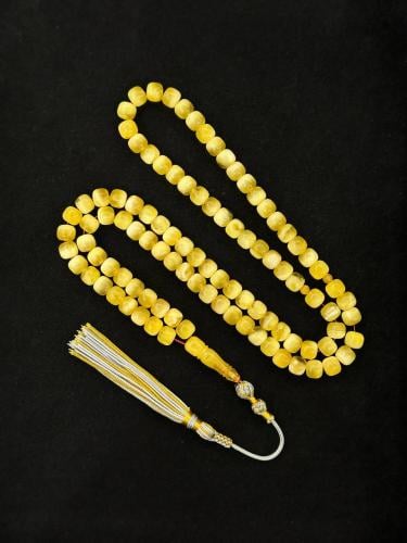 سبحة كهرمان طبيعي