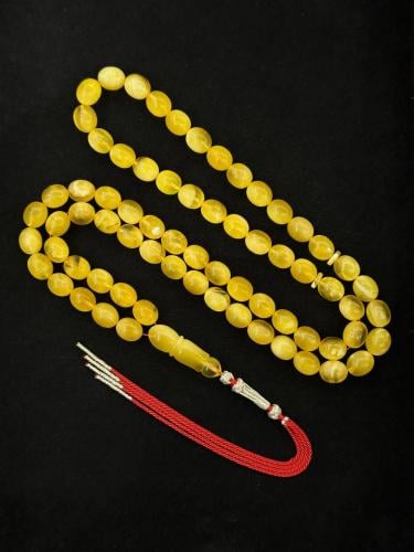 سبحة كهرمان طبيعي