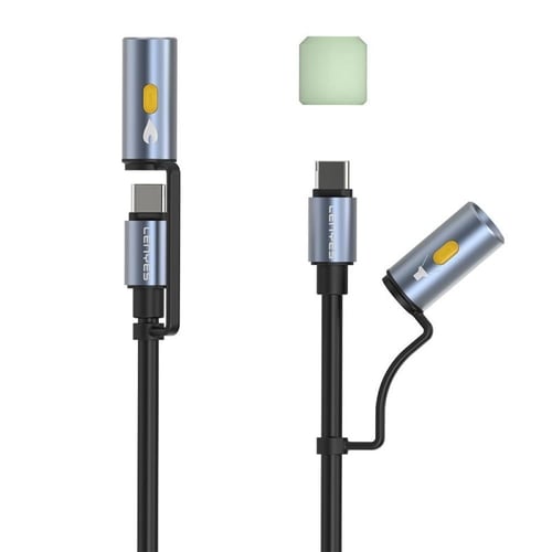 كيبل شحن تايب سي متعدد الاستخدامات مدمج ب ولاعة وك...