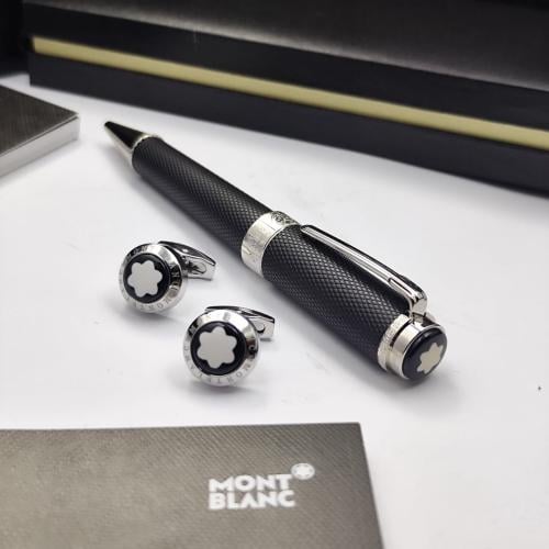 قلم مونت بلاك مع كبكات وكامل الملحقات