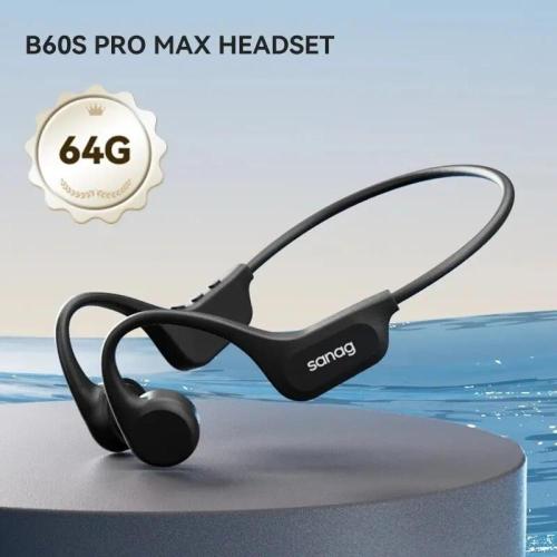 سماعة أذن Sanag Pro توصيل عظمي IPX8 لاسلكية مفتوحة...