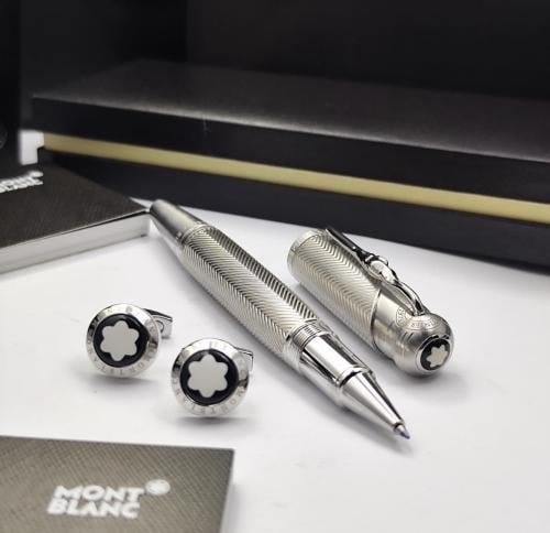 قلم مونت بلاك مع كبكات وكامل الملحقات