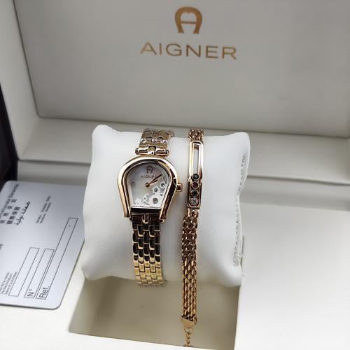 ساعة اقنر نسائي مع سوار بطارية مع كامل الملحقات ضم...