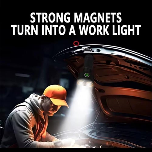 كشاف corel ليزر مزود بمغناطيس للتثبيت وعدة اضاءت ق...