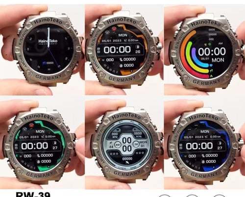 ساعة ذكية من هاينو تيكو جيرماني RW39 بشاشة كبيرة د...