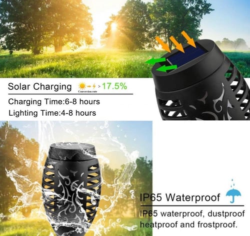 مجموع مصابيح متطورة بالطاقة الشمسية، اضواء ليد بشك...