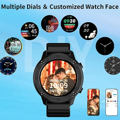 ساعة ذكية بلاك فيو X5 ساعة ذكية للرجال والنساء، سا...