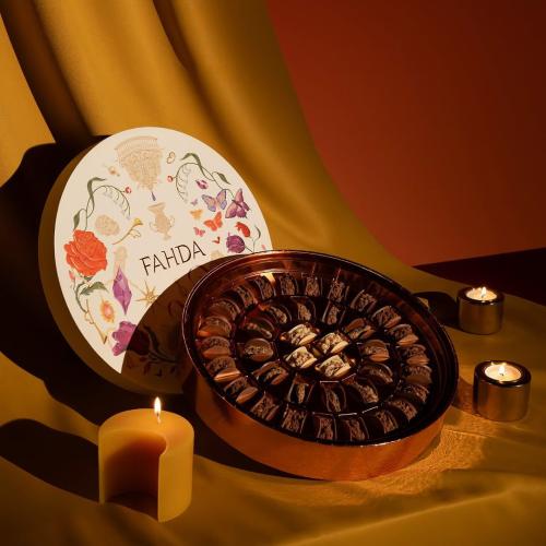 فهدة تاكو وسط دائري