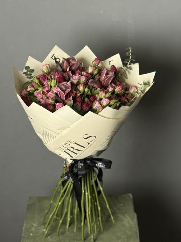 بوكيه ورد طبيعي فاخر