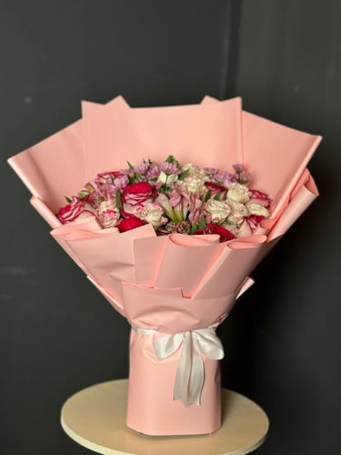 بوكية ورد طبيعي - موف